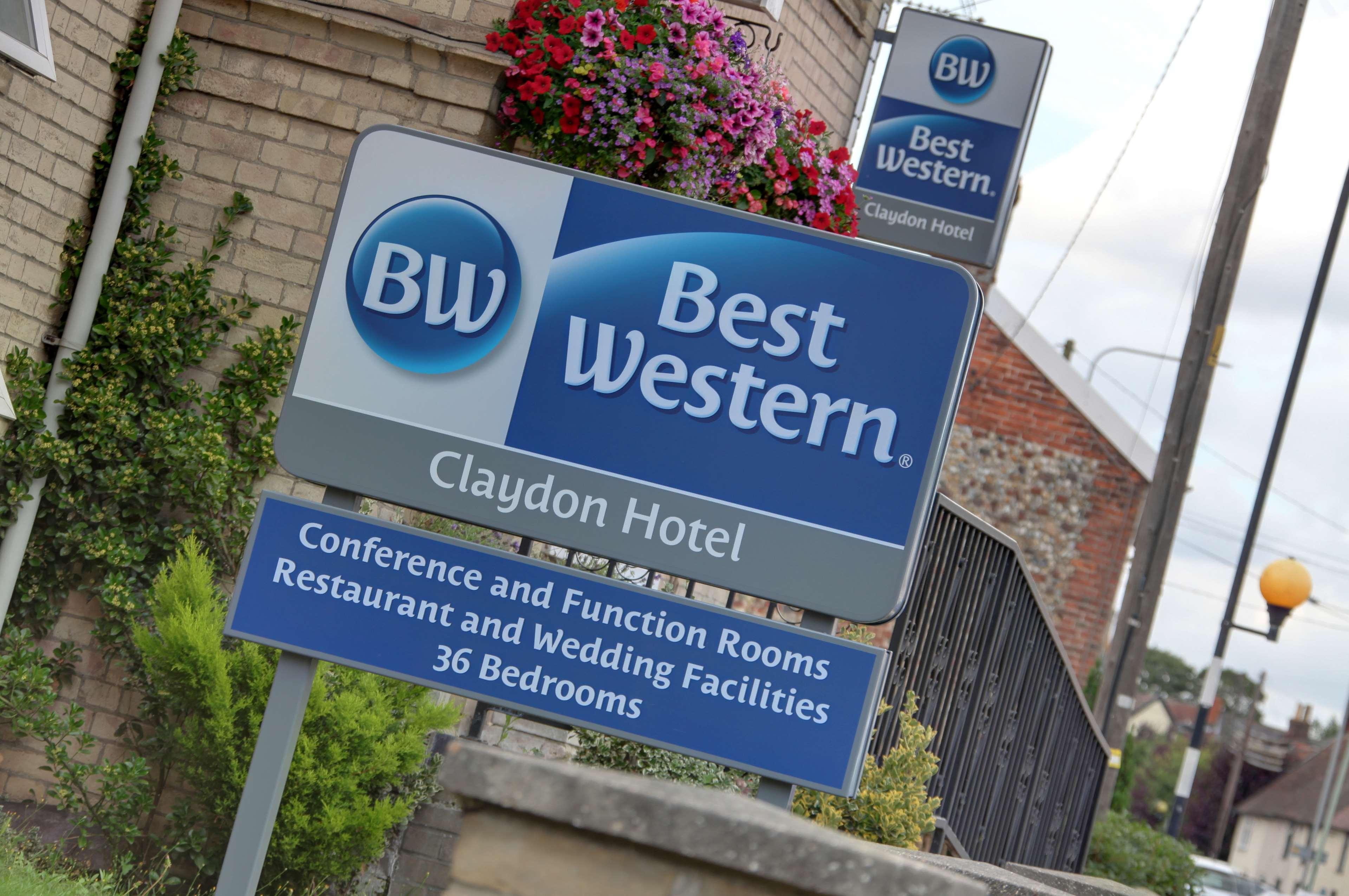 Best Western Claydon Hotel ภายนอก รูปภาพ